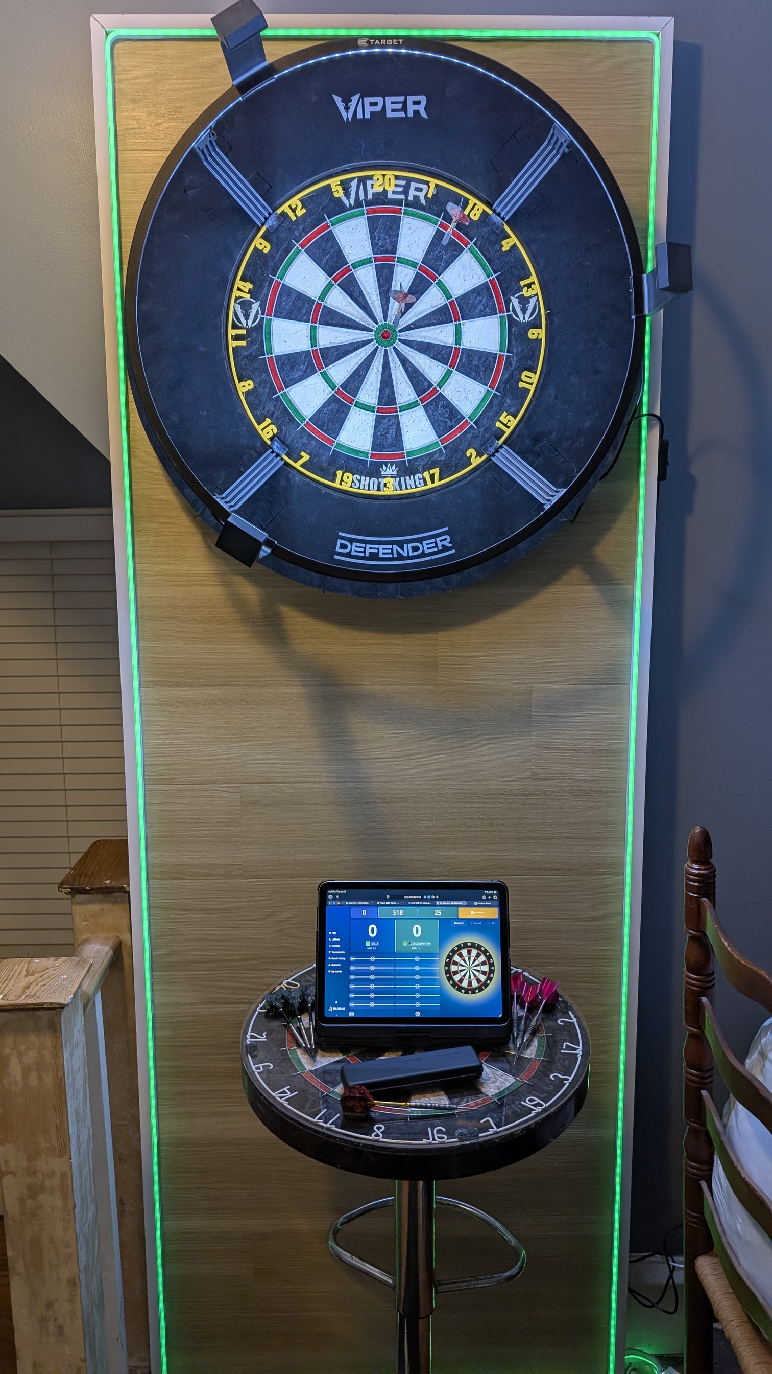 AutoDarts Smartboard Setup with Monitor